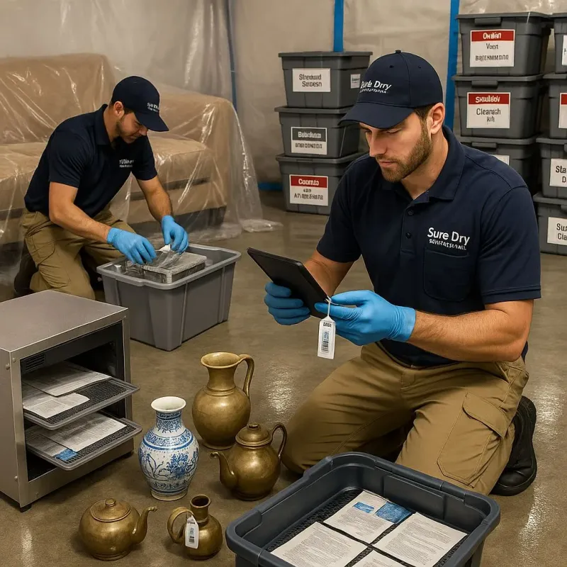 Content Protection and Restoration process in Dousman, WI
