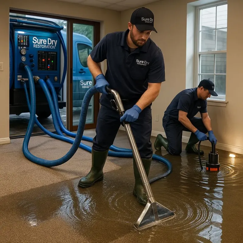 Water Extraction and Removal process in Dousman, WI